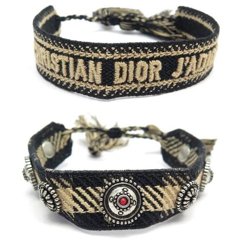 christian dior pulseira pano|Pulseiras .